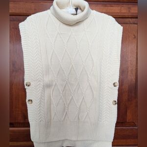 Coco + Carmen Cream Turtleneck Sweater